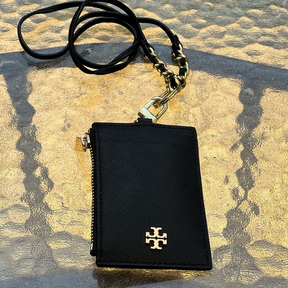 Tory Burch ID lanyard. New with tags